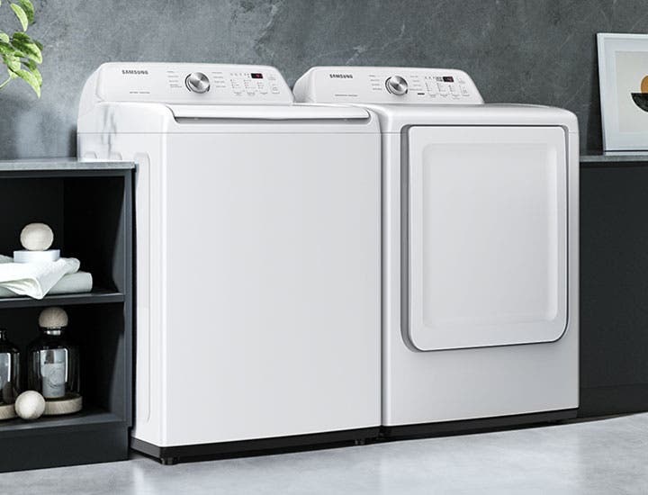Samsung WA44A3205AW <div>quiet Washing Anytime, Any Place</div>