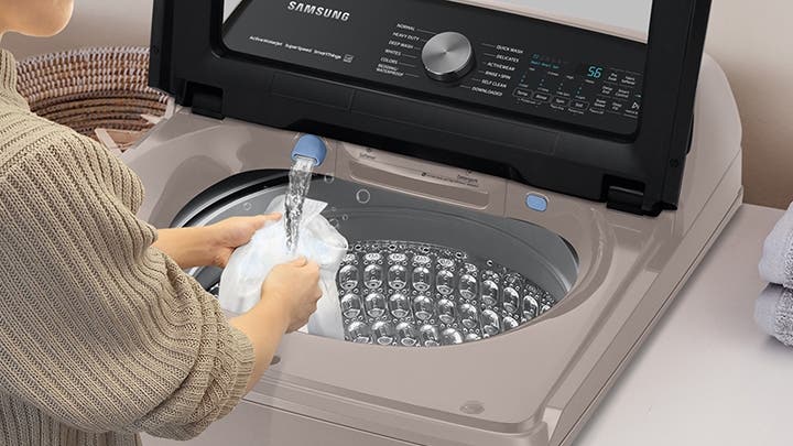 Samsung WA51A5505AV <div>pretreat With A Push Of A Button</div>