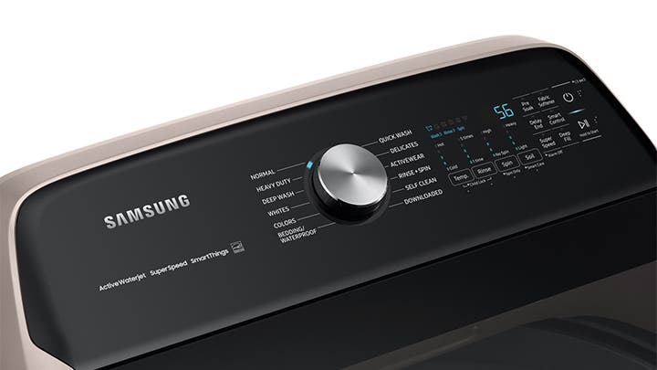 Samsung WA51A5505AV 12 Preset Washing Cycles