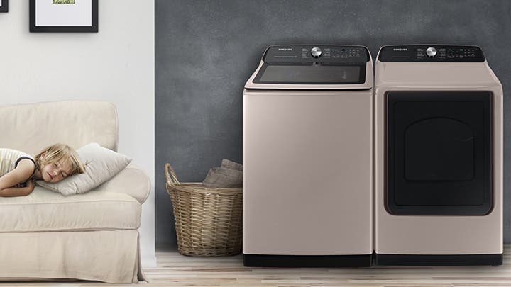 Samsung WA52A5500AV <div>quiet Washing Anytime, Any Place</div>