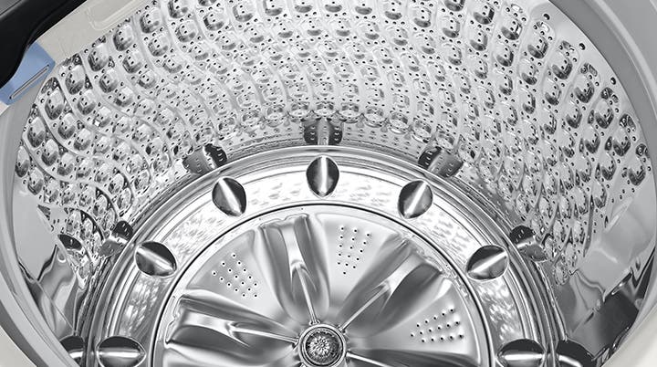 Samsung WA55A7300AE Swirl+ Tub Interior