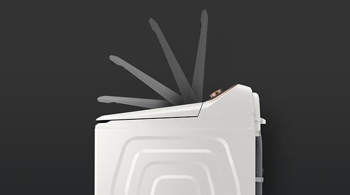 Samsung WA55A7300AE Soft-close Lid