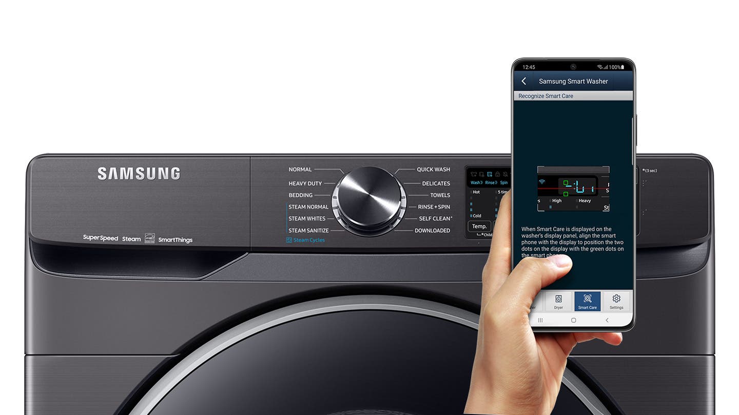 Samsung WF50A8500AV Easy To Troubleshoot