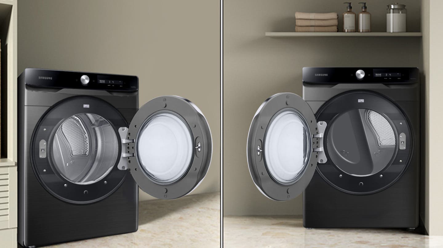 Samsung DVE45A6400V Flexible Opening