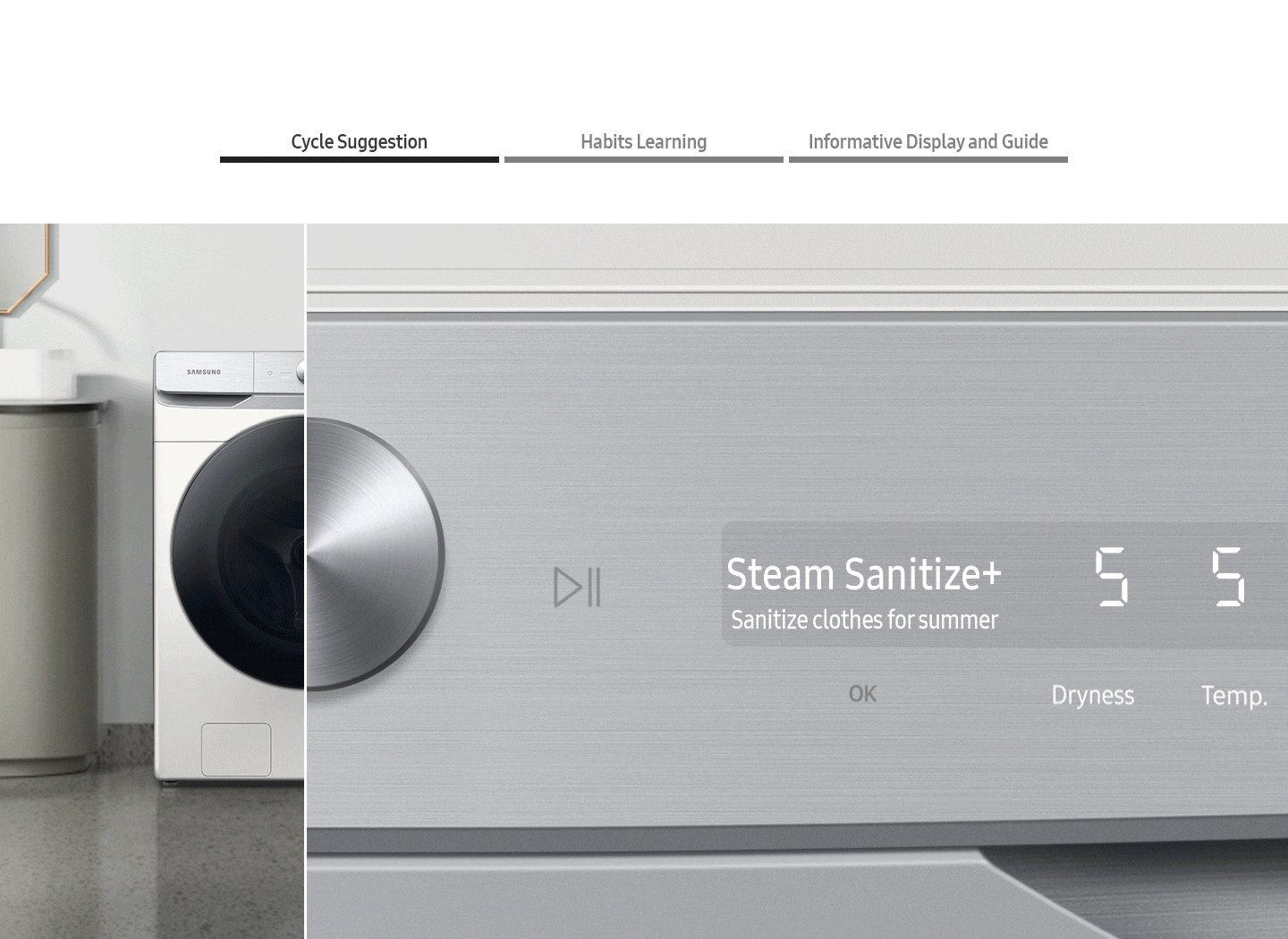 Samsung DVE50A8600V Laundry Just Got Smarter