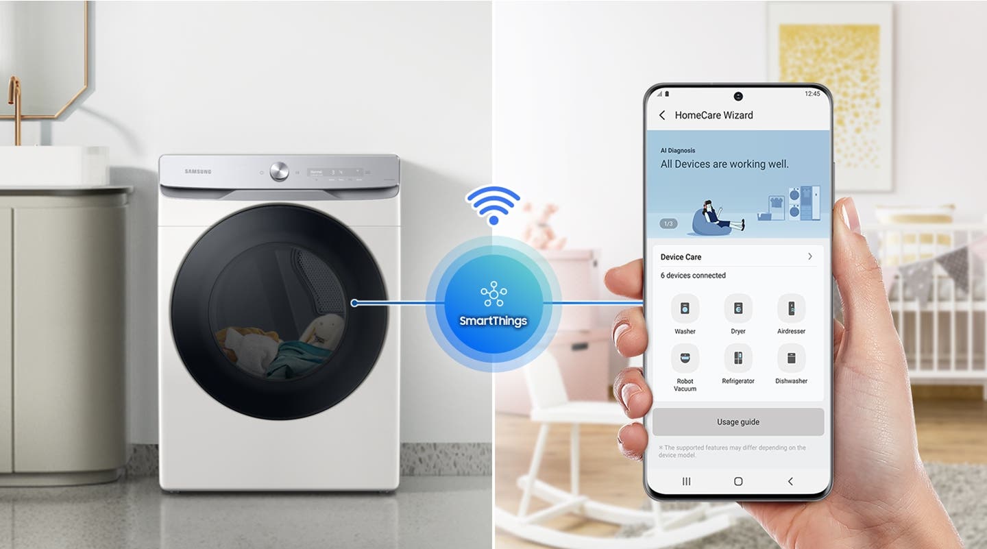Samsung DVE50A8600V Control In The Palm Of Your Hand