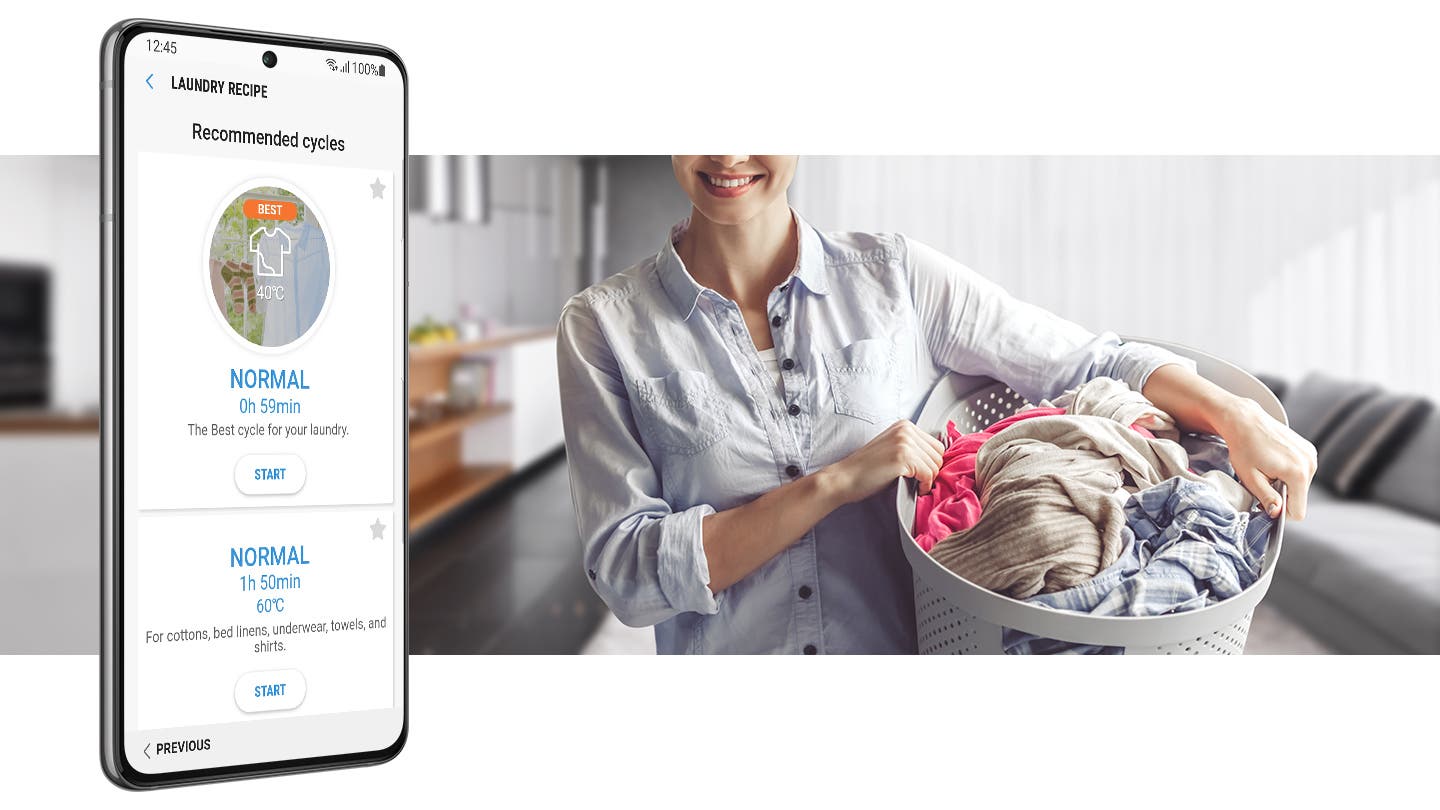 Samsung DVG50A8500V Control In The Palm Of Your Hand