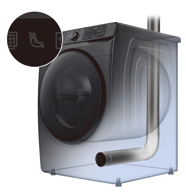 Samsung DVG50A8500V Cleaner, Safer Vents