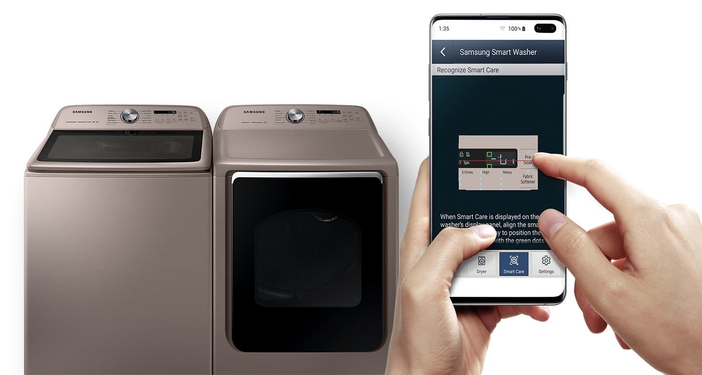 Samsung DVG54R7600V Smart Care<br />


