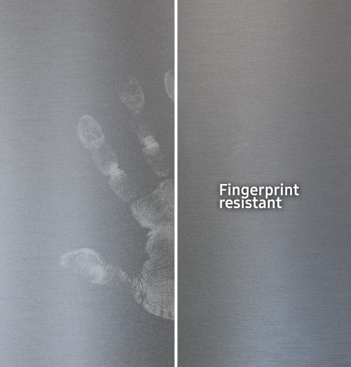 Samsung DW80R5061US Fingerprint Resistant Finish<br />


