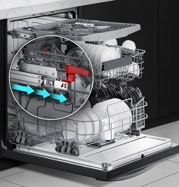 Samsung DW80R7060UG Gliding Rack<br />