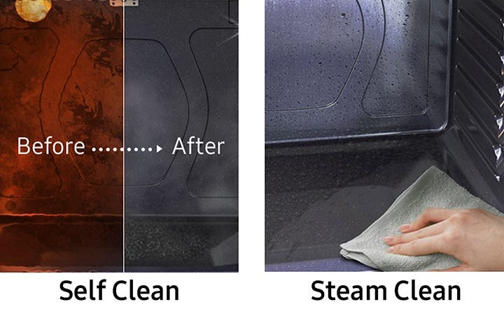 Samsung NE63A6751SG Spend Less Time Cleaning