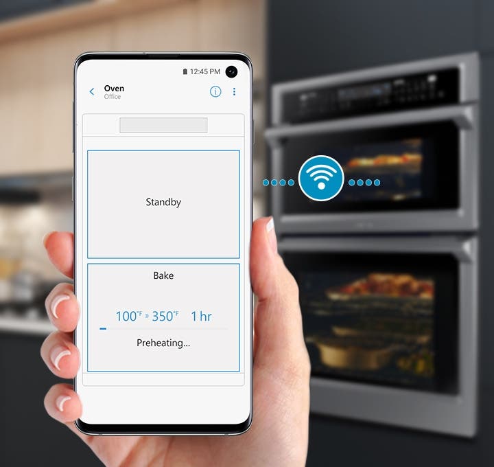 Samsung NQ70M6650DG Cook Smart, Save Time With Wi-fi