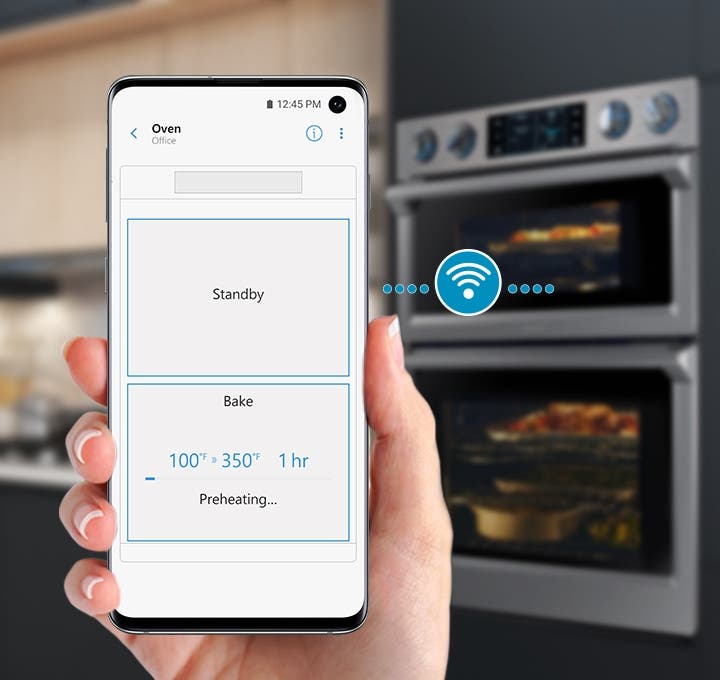 Samsung NQ70M7770DG Cook Smart, Save Time With Wi-fi