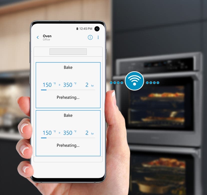 Samsung NV51K6650DS Cook Smart, Save Time With Wi-fi