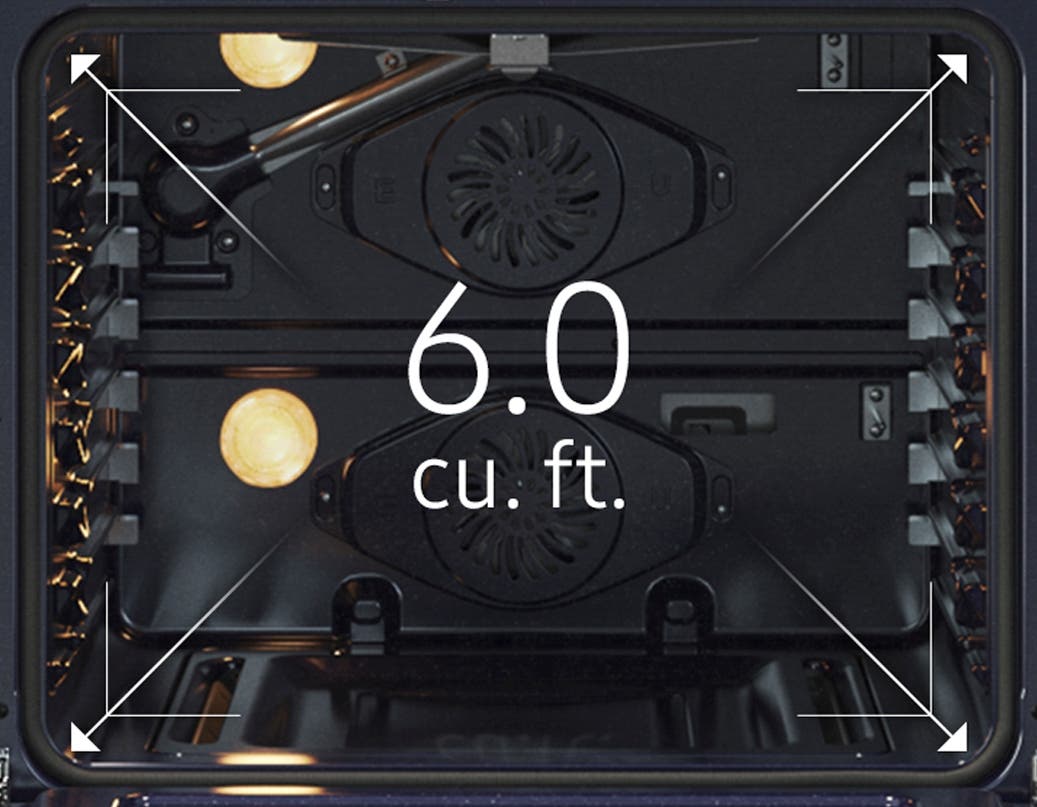 Samsung NX60A6751SG Cook Enough For the Whole Crew