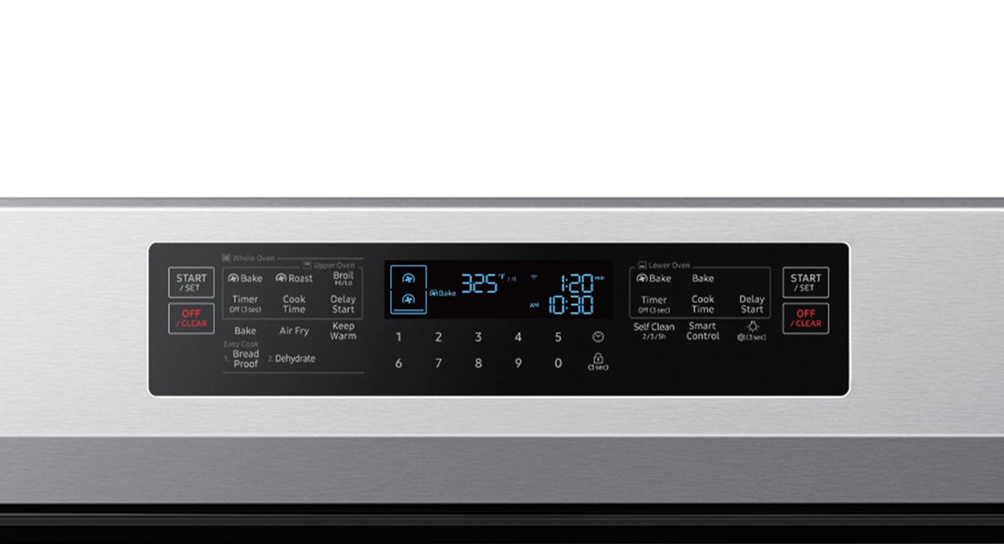 Samsung NX60A6751SG Cooking Simplified With easy Preset Buttons