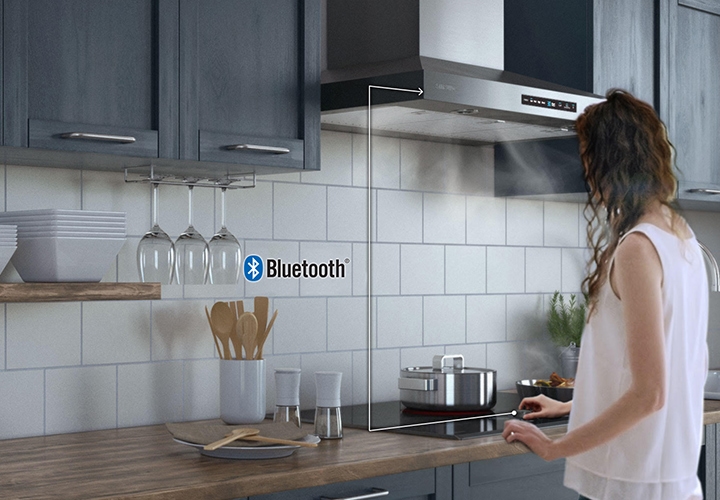 Samsung NZ36K7570RS Bluetooth Connected<br />
