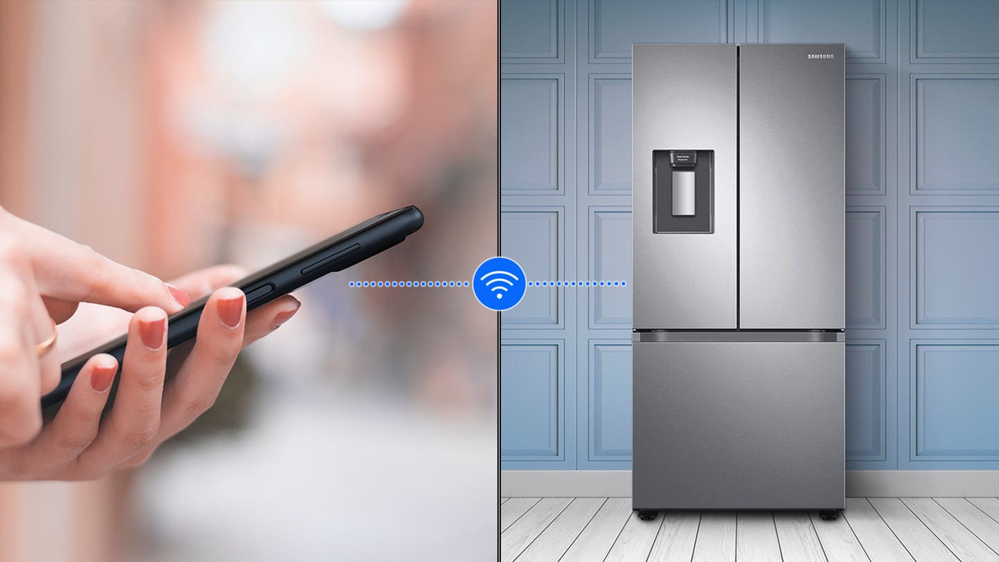 Samsung RF22A4221SG Stay Connected Anywhere, Anytime