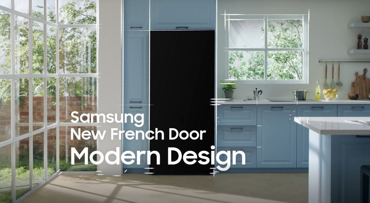 Samsung RF22A4121WW Seamless Design With a Modern Look