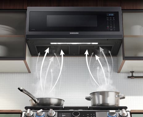 Samsung ME11A7510DS Powerful Ventilation