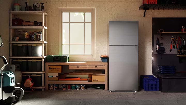 Samsung RT16A6195SR Perfect For Your Garage