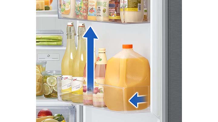 Samsung RT16A6195SR Space For Gallon Beverages