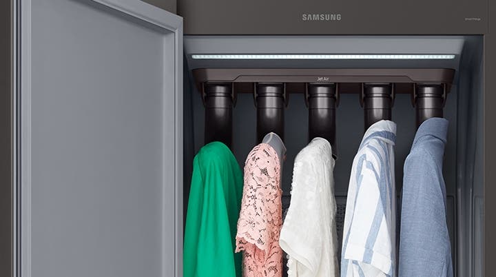Samsung DF10A9500CG Expanded 5 Hanger Capacity