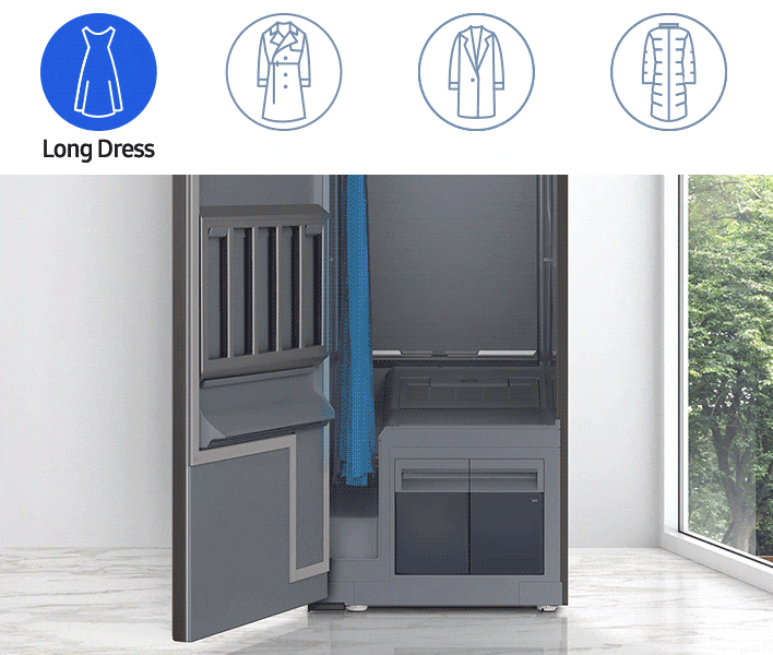 Samsung DF10A9500CG Fit Long Garments