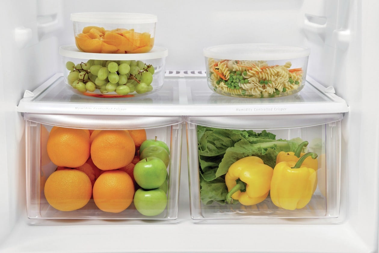 Store-more™ Humidity-controlled Crisper Drawers