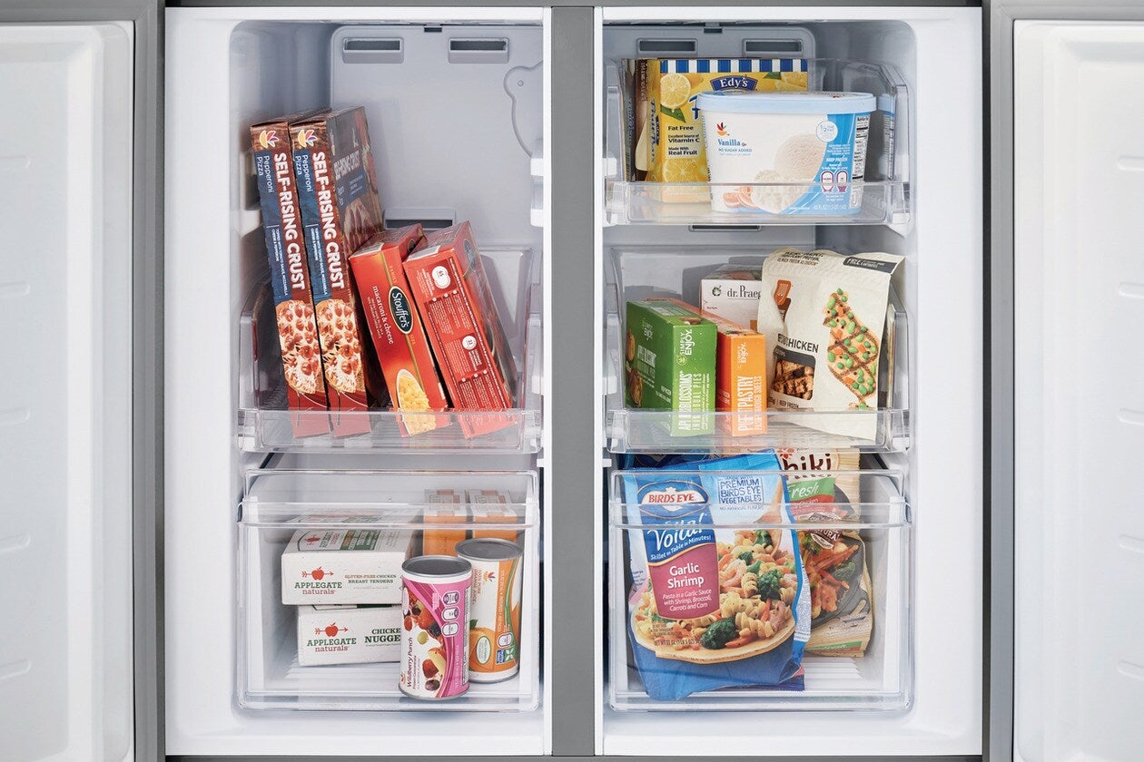 Adjustable Freezer Storage