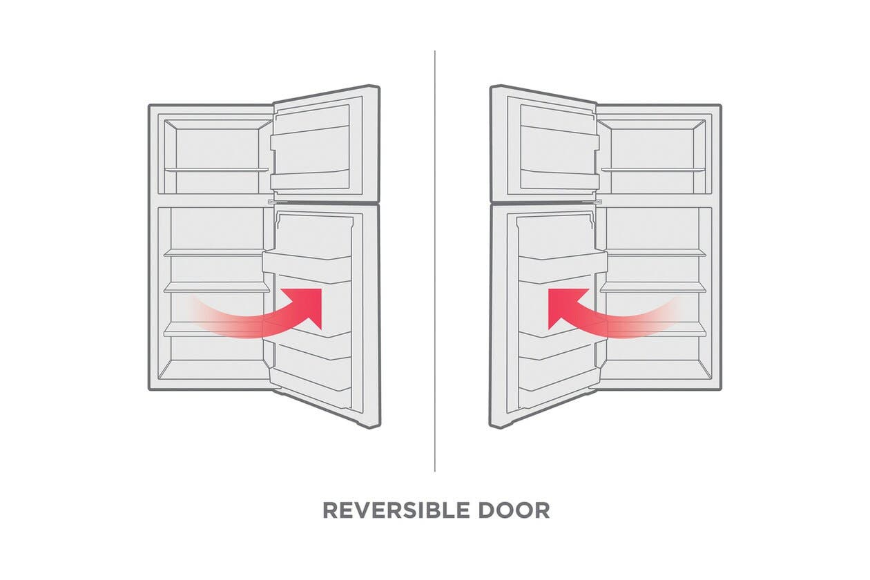 Frigidaire FRTD2021AS Reversible Door