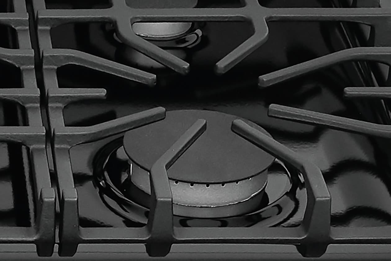 Easy Cooktop Cleanup With Sealed Gas Burners