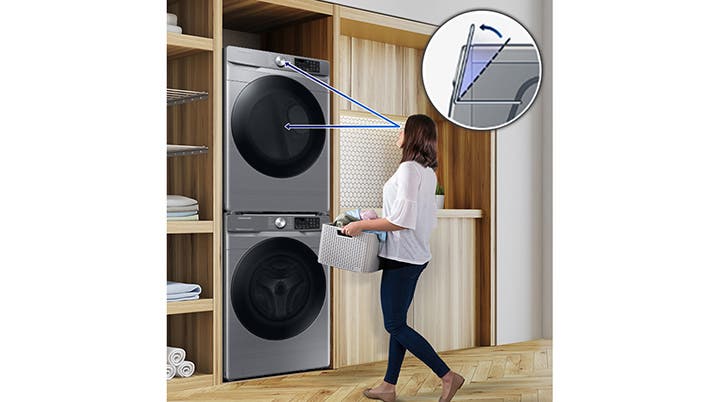 Samsung WF45B6300AW Closet Depth Fit