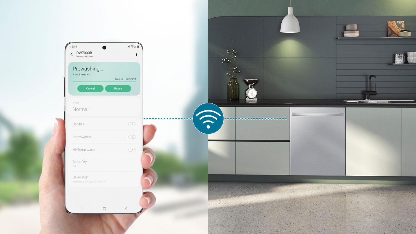 Samsung DW80B6060US The Power Of Smartthings