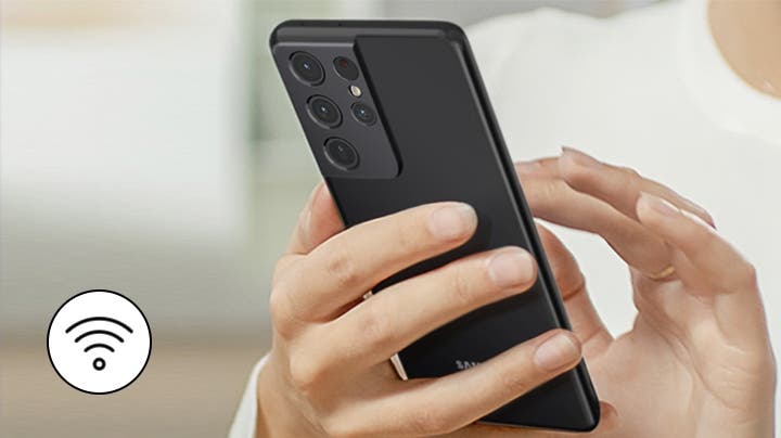 Samsung RF30BB6900AW Stay Connected Anywhere, Anytime Wi-fi