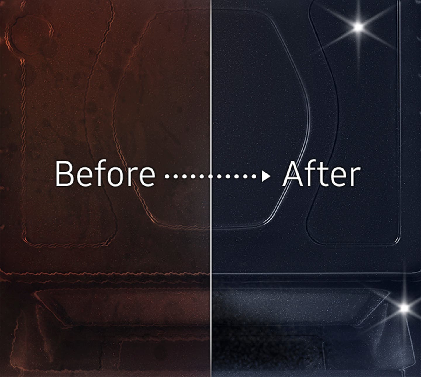 Samsung NE63B8211SS Spend Less Time Cleaning
