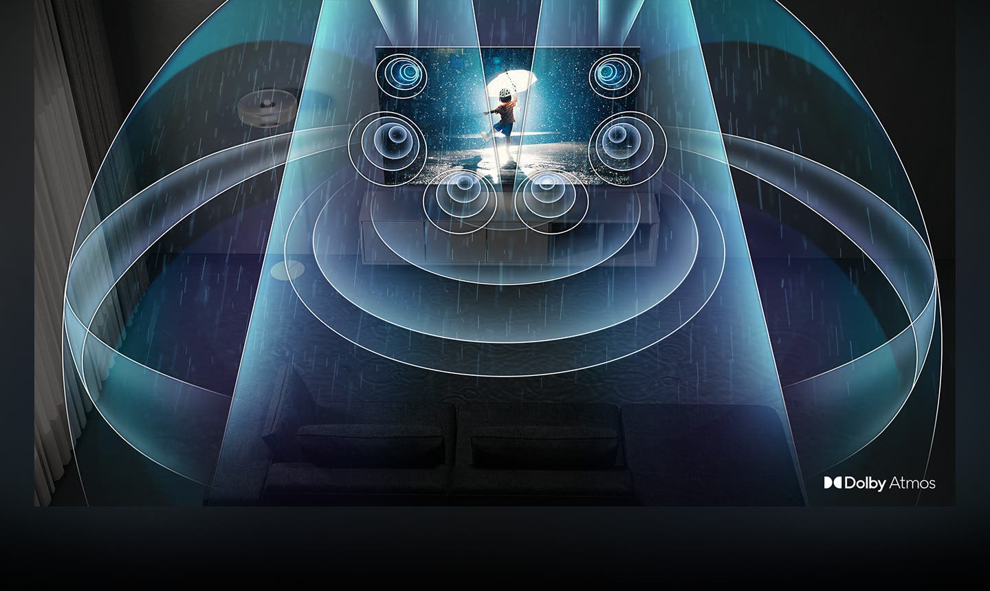 Samsung Electronics QN75Q80BAFXZA Sound That Follows The Action And Puts You In It