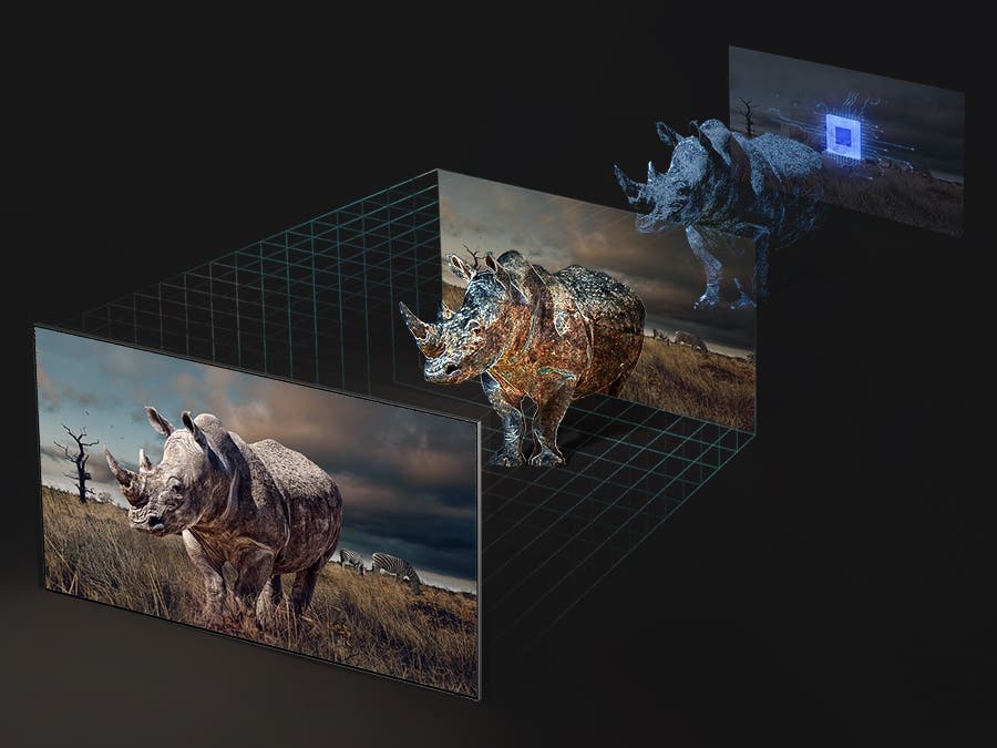 Samsung Electronics QN75Q80BAFXZA 3-dimensional Depth With Powerful Neural Networks