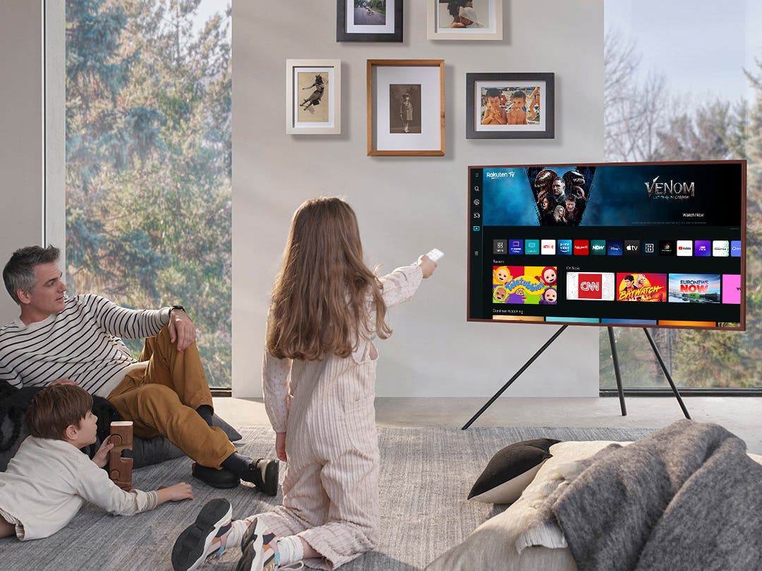 Samsung Electronics QN50LS03BAFXZA Smart Tv Powered By Tizen