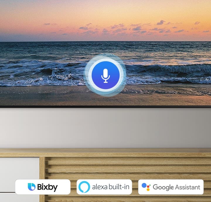 Samsung Electronics QN82Q800TAFXZA Choose Your<br />
Voice Assistant