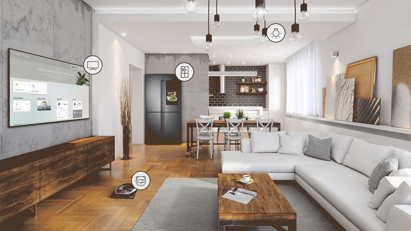 Samsung Electronics QN55Q900RBFXZA Smart Home And Qled<br />