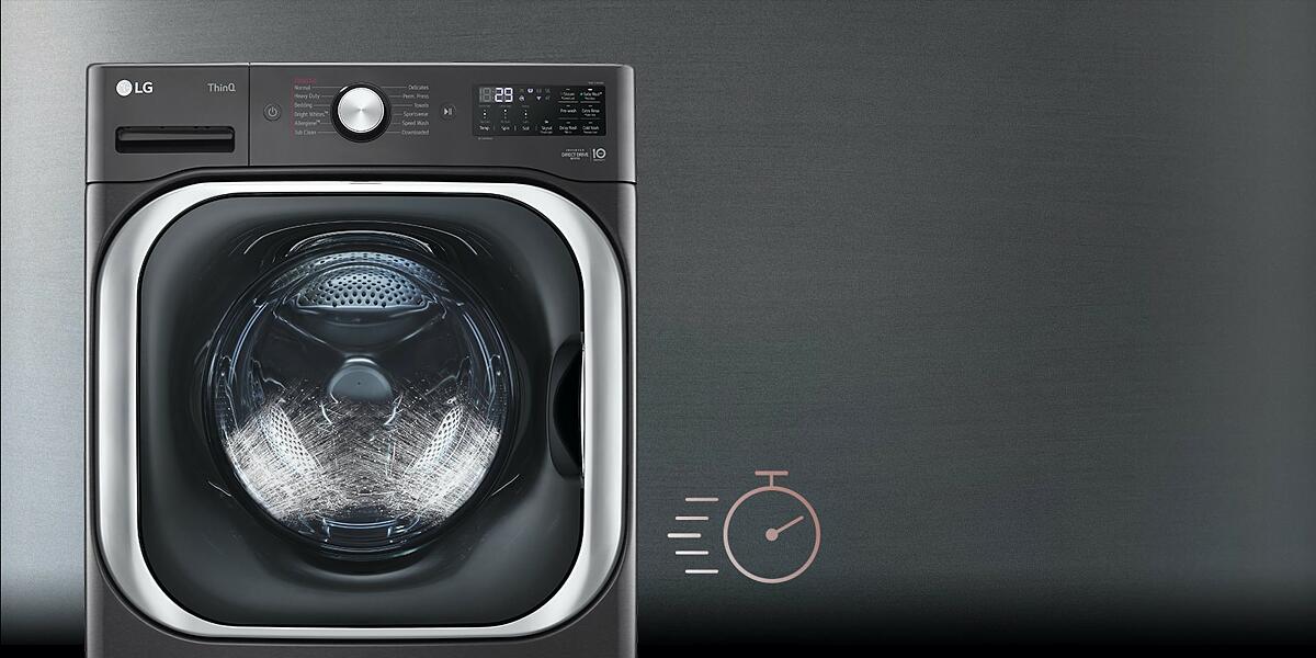 LG WM8900HBA Fast Forward Your Wash