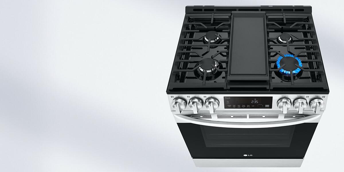 LG LSGL5833D Turn Up The Heat And Get Dinner Done Fast