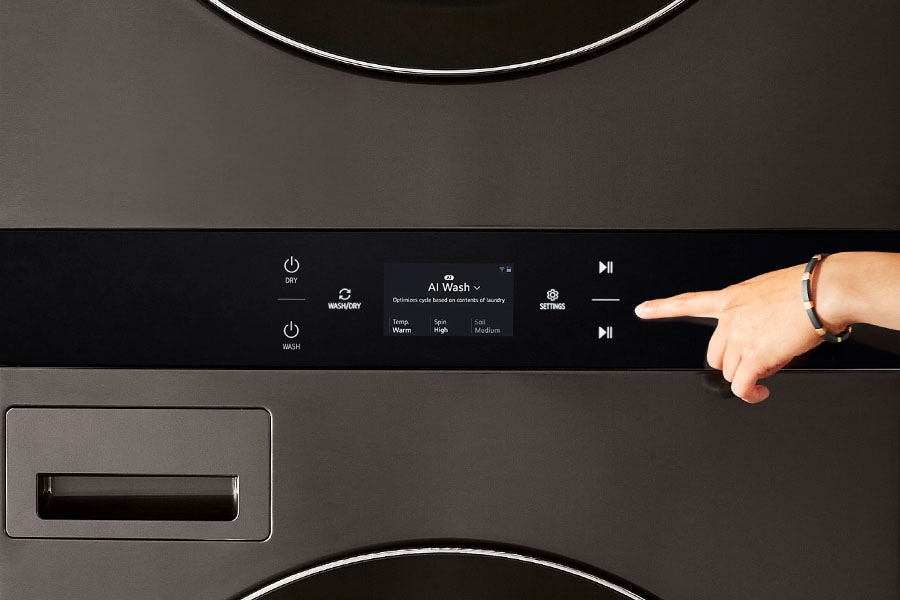 LG WKEX300HBA Our Sleekest Center Control® Yet