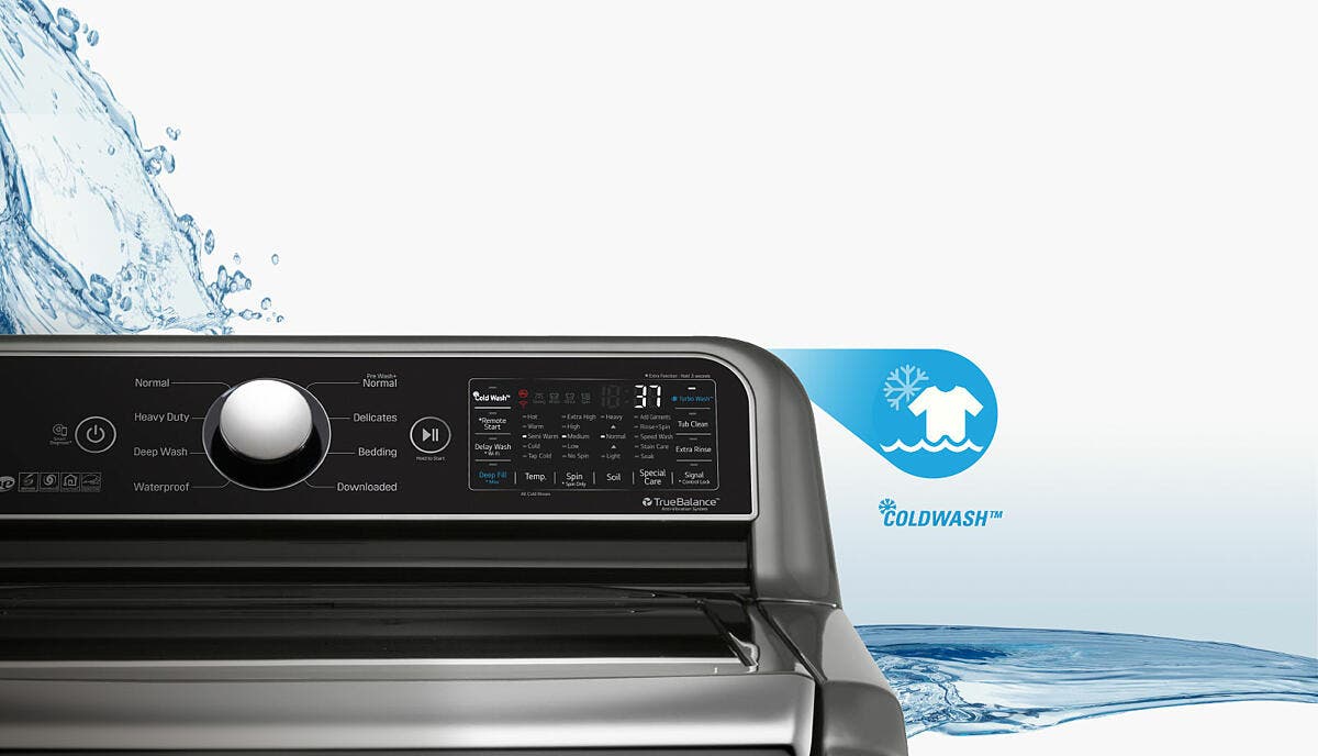 LG WT7400CV Cold Wash Without Compromise