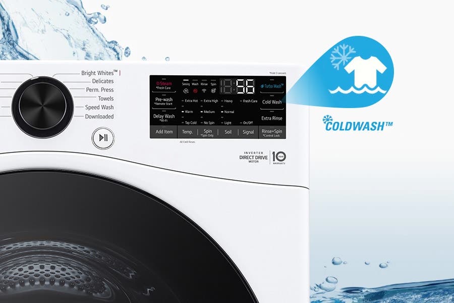 LG WM4080HBA Cold Wash Without Compromise
