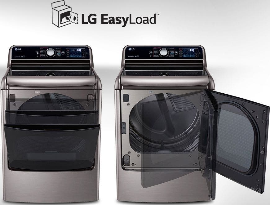 LG DLEX7900BE Load & Unload Easier Than Ever