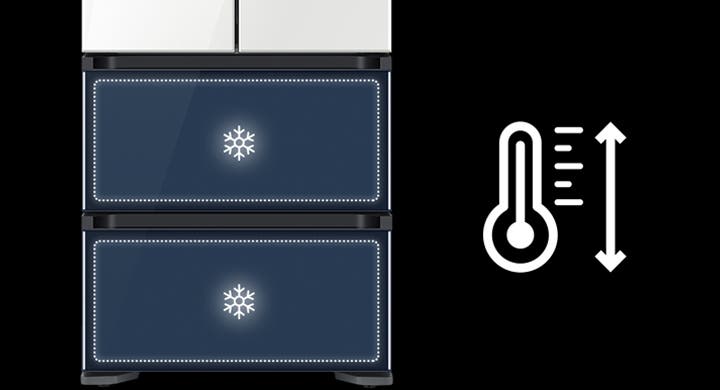 Samsung WA54CG7105AV <div>convert From Fridge To Freezer</div>

