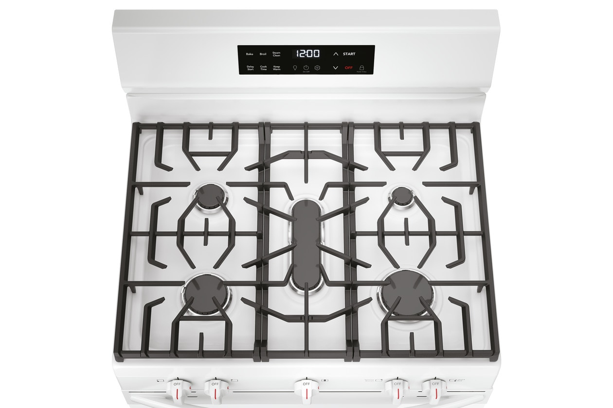 Frigidaire FCRG3062AW Flexible Five Burner Cooktop